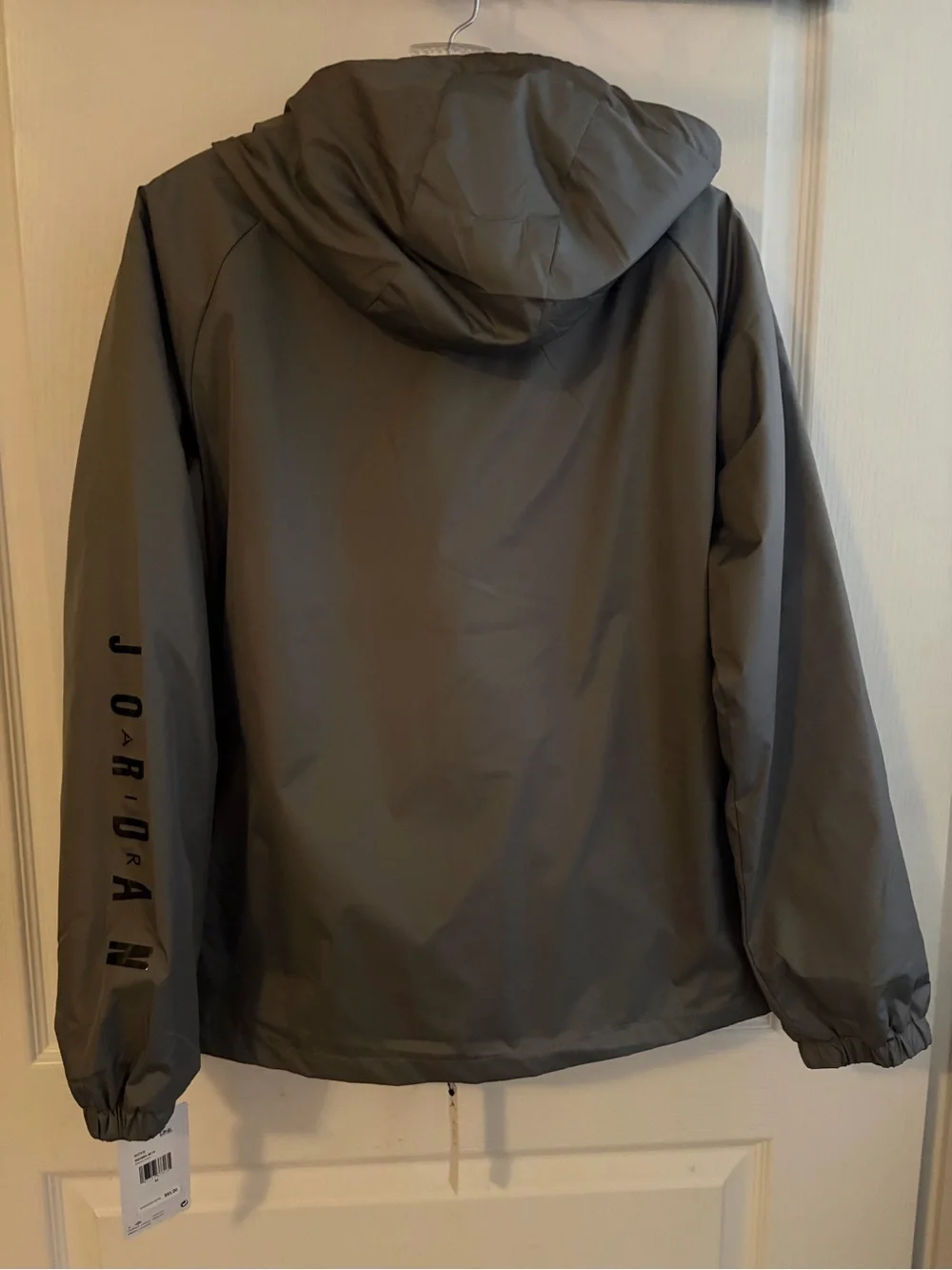 Jordan Boys XL Smoke Grey Windbreaker Jacket